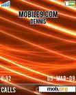 Download mobile theme Orange "Flow"