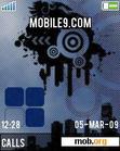 Download mobile theme Blue street