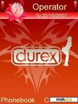 Download mobile theme Red Durex