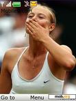 Download mobile theme Lovely Maria Sharapova