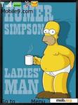 Download mobile theme Homero Simpson