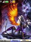 Download mobile theme Demon Girl