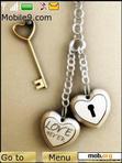 Скачать тему love key