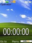 Download mobile theme XP Clock