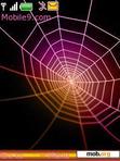 Download mobile theme Animated Spider Web