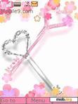 Download mobile theme heart key