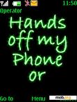 Download mobile theme Hands Off-2