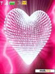 Download mobile theme disco heart