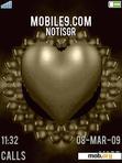 Download mobile theme GoldenHeart