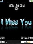 Скачать тему miss you