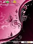 Download mobile theme pink abstract