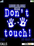 Download mobile theme Don't Touch