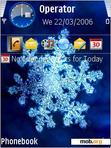 Download mobile theme Snow_Texture