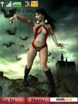 Download mobile theme Vampirella