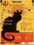 Download mobile theme Le Chat Noir N96