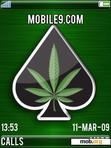 Download mobile theme Weed