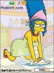 Скачать тему Marge Simpson