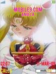 Download mobile theme Sailor Moon Sad