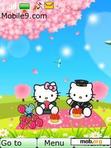 Download mobile theme Hello Kitty