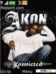 Download mobile theme Akon.....