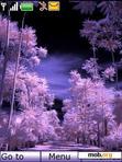 Download mobile theme Purple Nature