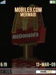 Download mobile theme McDonalds