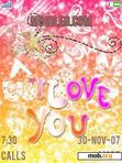 Download mobile theme animated_Love_you_k800i