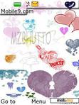 Download mobile theme Hearts Here_BY_MZBHUTTO