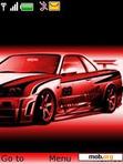 Download mobile theme Red Skyline Car