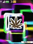 Download mobile theme Animated Weed