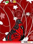 Download mobile theme red butterfly_ima