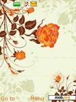 Download mobile theme Orange Rose