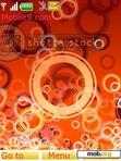 Download mobile theme orange bubble