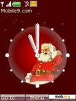 Download mobile theme Xmas Clock