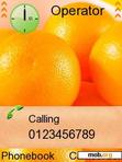 Download mobile theme orange