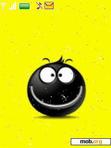 Download mobile theme black smile