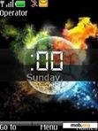 Download mobile theme 4Seasons Clock