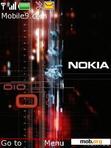 Download mobile theme red nokia