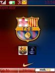 Download mobile theme Barcelona FC