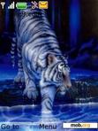 Download mobile theme white tiger