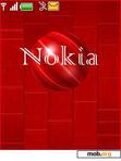 Download mobile theme Red Nokia