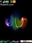 Download mobile theme rainbow rays