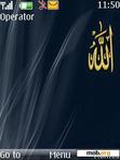 Download mobile theme ALLAH -by blue100sky