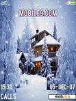 Download mobile theme animated snow natural skin