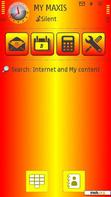 Download mobile theme Yellow Red