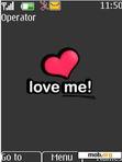 Download mobile theme love me