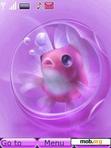 Download mobile theme animated fish