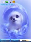 Download mobile theme animated puppy