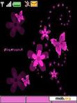 Download mobile theme animated butterfly