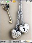 Скачать тему Love Key